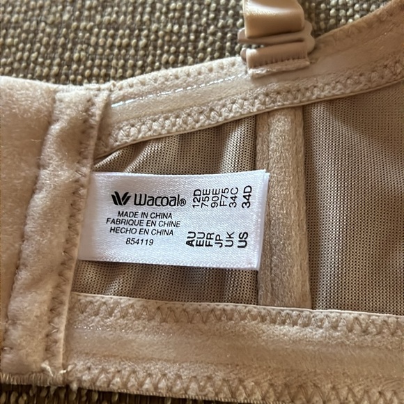 Wacoal red carpet strapless bra size 34D new - Picture 4 of 7